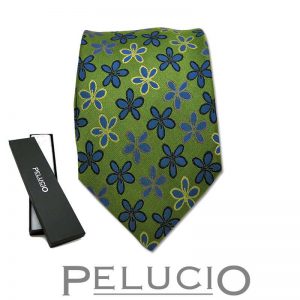 pelucio-bloemen-stropdas-groen.jpg