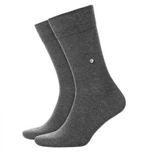Donkergrijze Burlington Everyday sokken