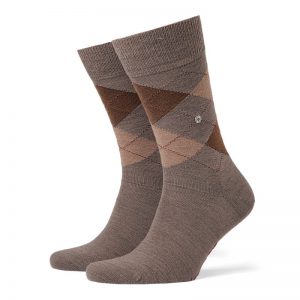 bruine burlington sokken